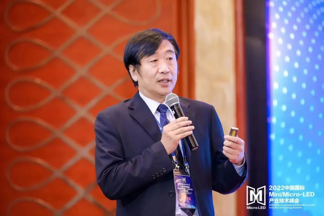 Mini/Micro-LED技術峰會|中國光學光電子行業協會洪震：積極應對Mini/Micro時代新變化，加快未來行業標準制定