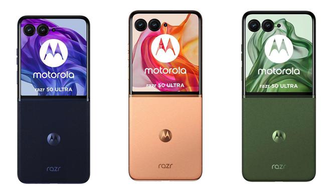 摩托羅拉 razr 50 Ultra 手機視頻曝光：IPX8 防水、主打 Moto AI