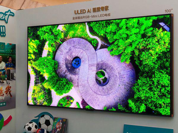 海信RGB-Mini LED電視國內(nèi)首秀，并透露AWE將發(fā)布全新“大殺器”