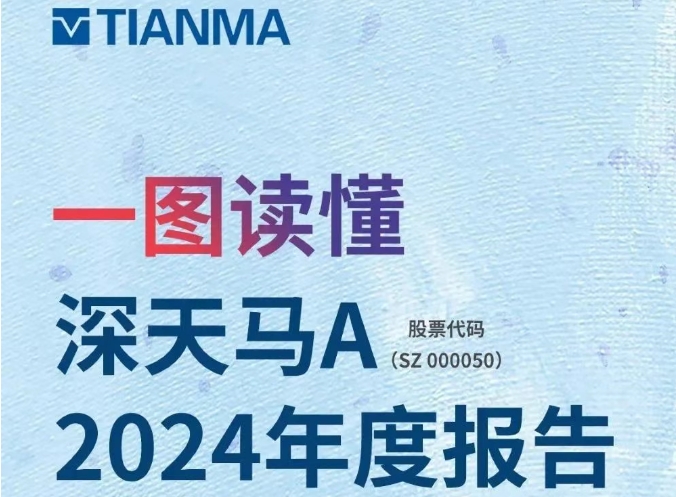天馬：2024年營收334.94億元；歸母凈利潤同比改善14.29億元