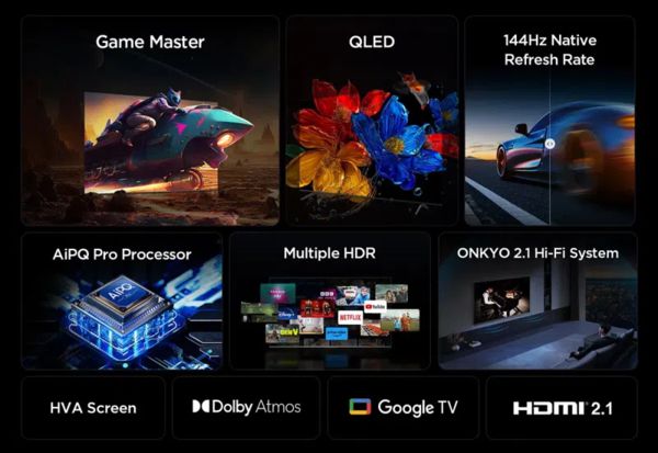 TCL QLED新電視登陸歐洲市場 最大98英寸售價超1.5萬元