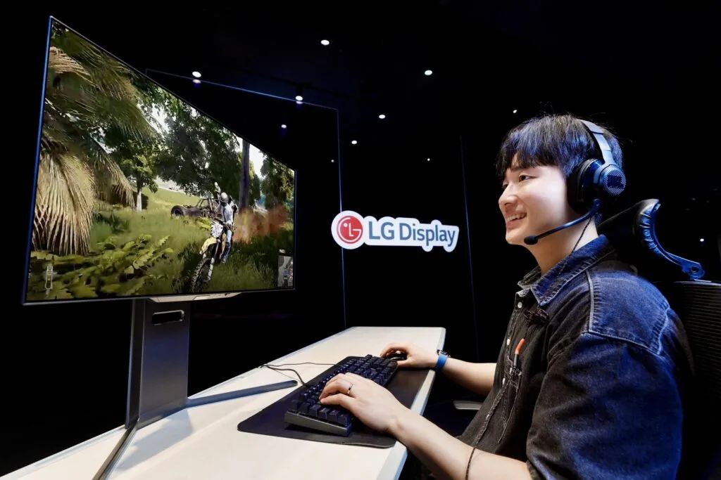 LG Display宣布開始量產采用第四代OLED技術的游戲顯示器面板
